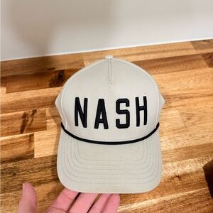 Nash Cream Baseball Cap